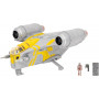 Космический Корабль с Мандалорцем и Грогу Star Wars Micro Galaxy Squadron Razor Crest Jazwares J0543
