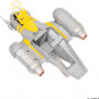 Космический Корабль с Мандалорцем и Грогу Star Wars Micro Galaxy Squadron Razor Crest Jazwares J0543