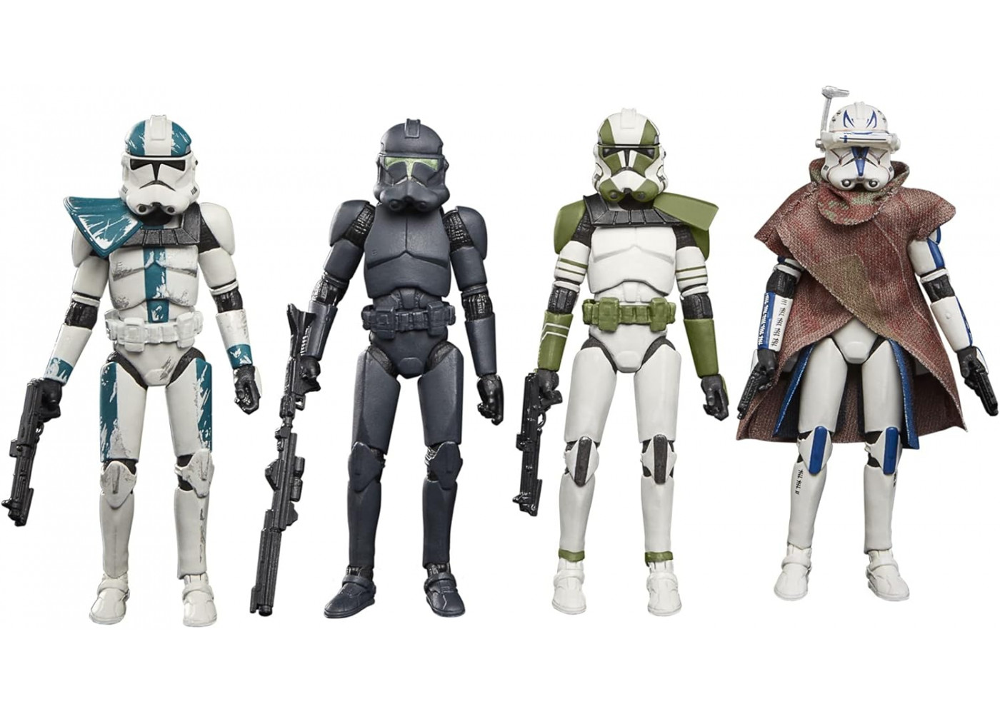 Набір фігурок 4 шт Клон Капітан Рекс Балласт Грей Елітний Штурмовик Star Wars Vintage Collection Hasbro F2886