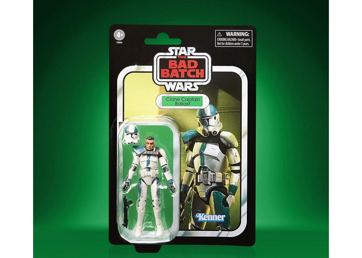Набір фігурок 4 шт Клон Капітан Рекс Балласт Грей Елітний Штурмовик Star Wars Vintage Collection Hasbro F2886