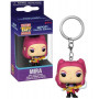 Брелок Фигурка Фанко Мира Кейпоп Охотницы на Демонов Kpop Demon Hunters Mira Keychain Funko 95686