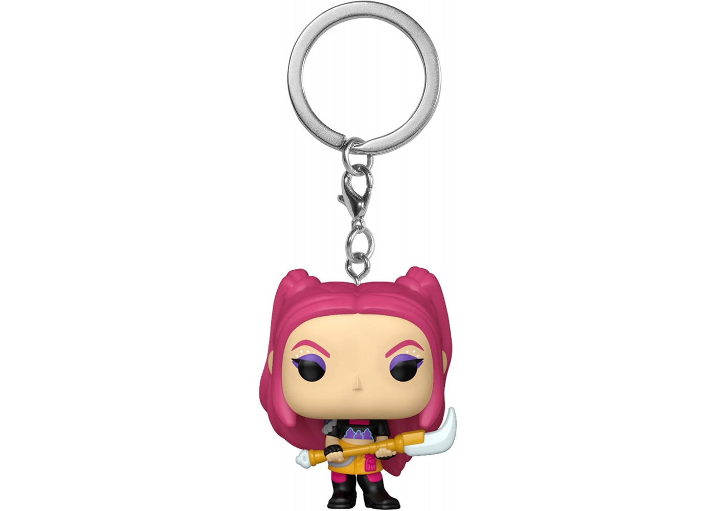 Брелок Фигурка Фанко Мира Кейпоп Охотницы на Демонов Kpop Demon Hunters Mira Keychain Funko 95686