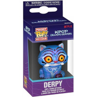 Брелок Фигурка Фанко Дерпи Охотницы на Демонов K-Pop Demon Hunters Derpy Keychain Funko 95684