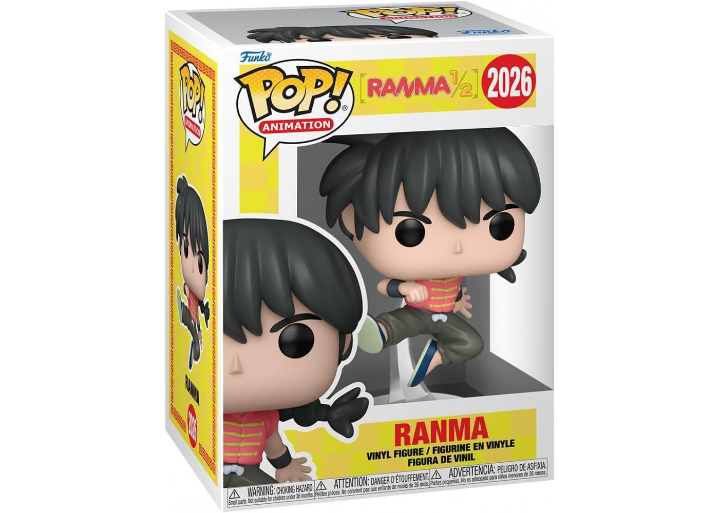 Фігурка Фанко Ранма Саотоме Ранма 1/2 №2026 Ranma 1/2 Ranma Funko 86781