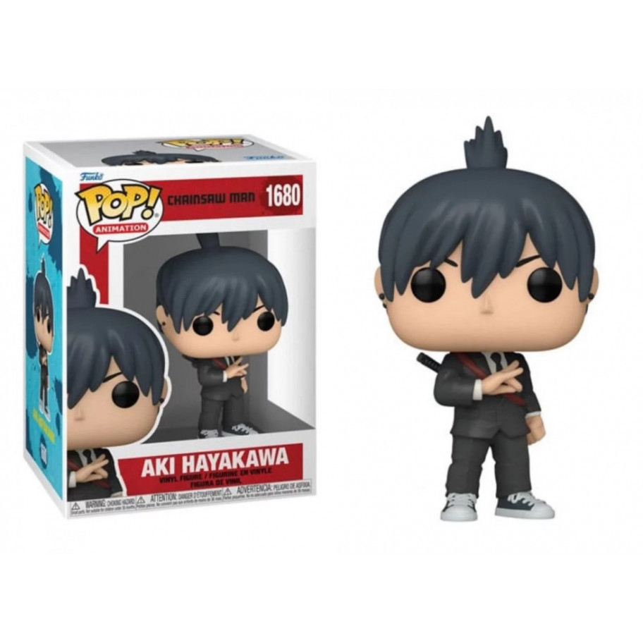 Фигурка Фанко Аки Хаякава Человек-бензопила (Уценка) №1680 Chainsaw Man Aki Hayakawa Funko B80319