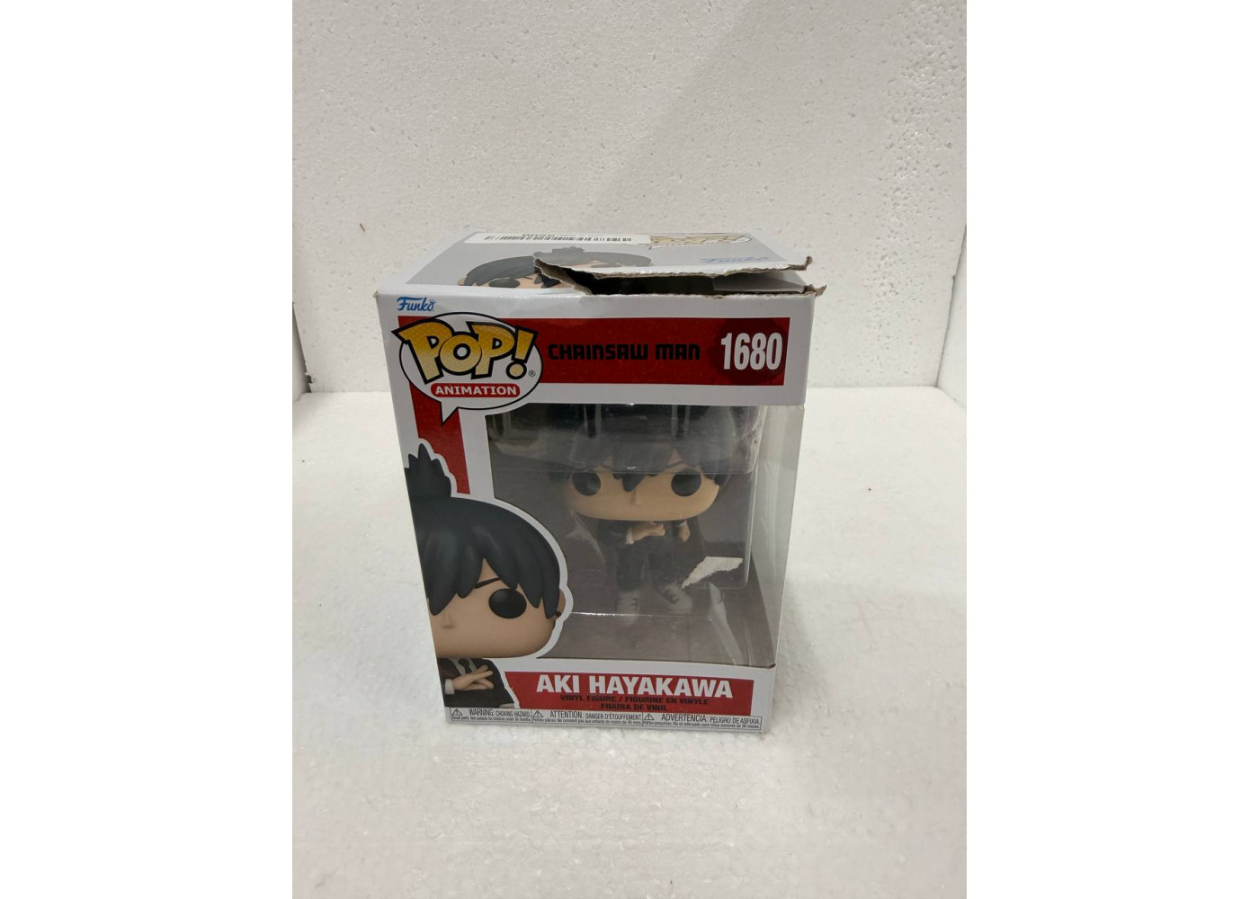 Фигурка Фанко Аки Хаякава Человек-бензопила (Уценка) №1680 Chainsaw Man Aki Hayakawa Funko B80319