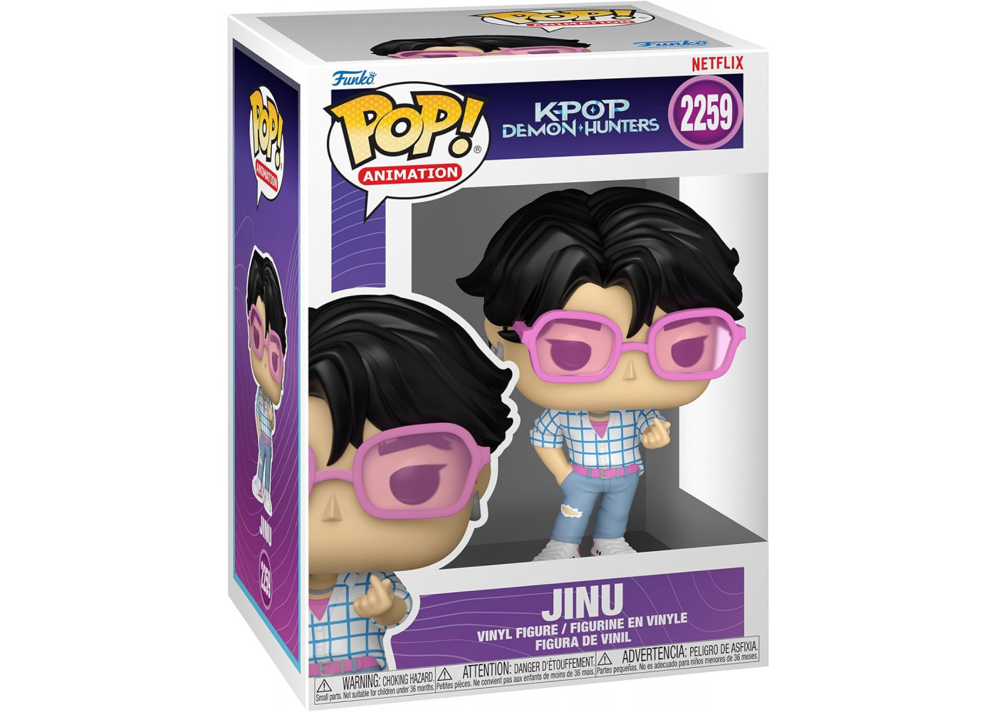 Фігурка Фанко Джіну Мисливці на Демонів №2259 KPop Demon Hunters Jinu Funko 94691