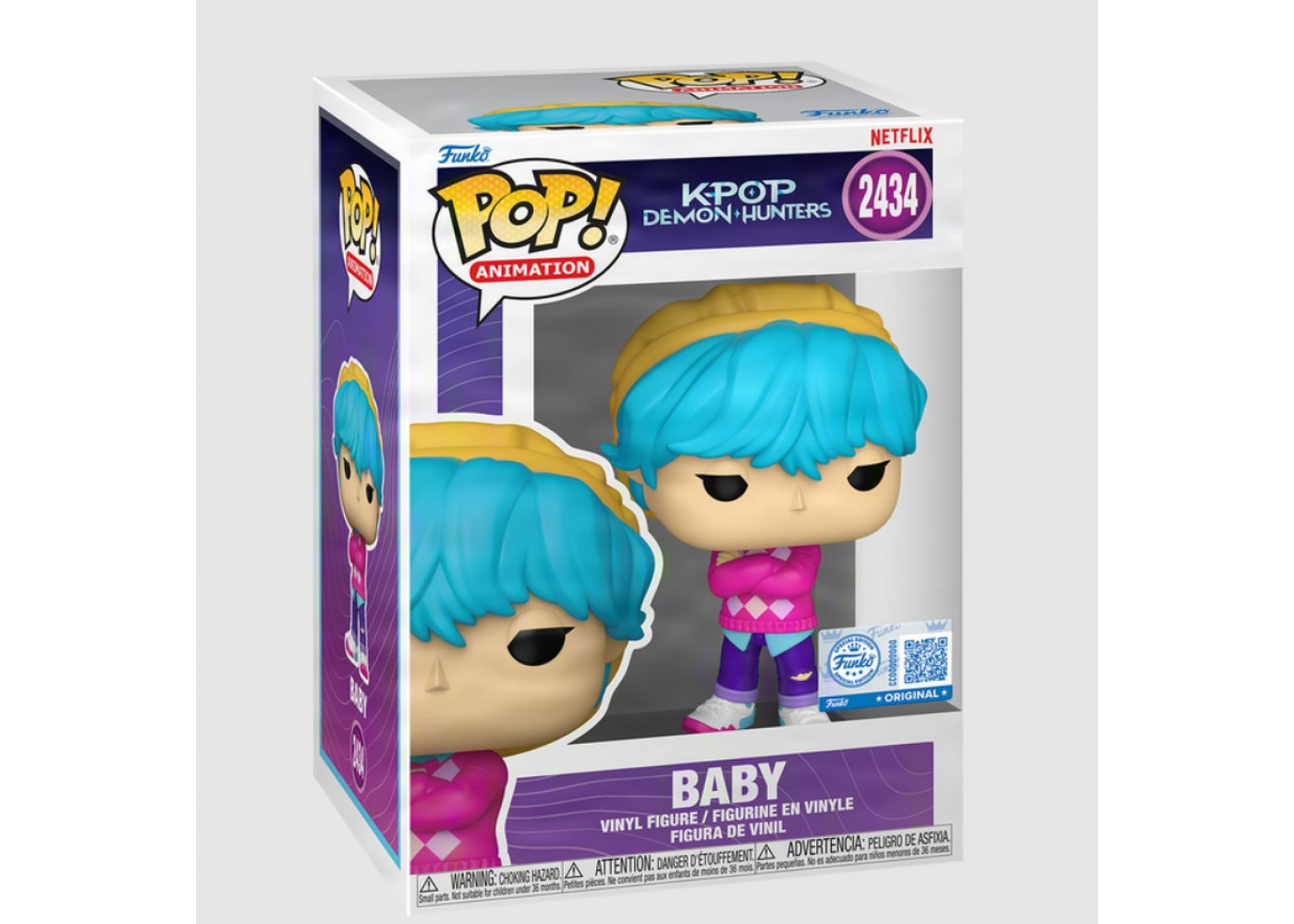 Фігурка Фанко Бейбі Мисливці на Демонів №2434 K-Pop Demon Hunters Baby Funko 95803