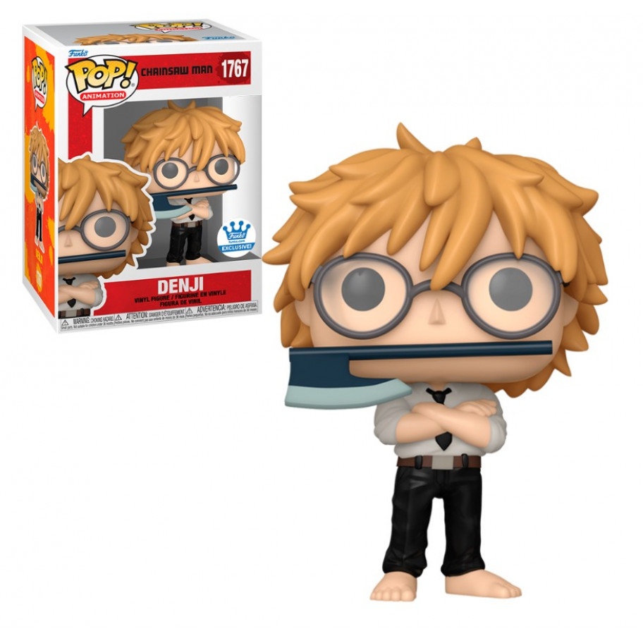 Фигурка Фанко Дэнджи Человек-бензопила (Уценка) №1767 Chainsaw Man Denji Exclusive Funko B84569