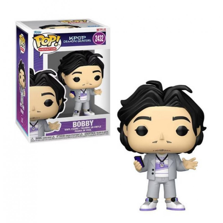 Фигурка Фанко Бобби Кейпоп Охотницы на Демонов №2432 K-Pop Demon Hunters Bobby Funko 95804