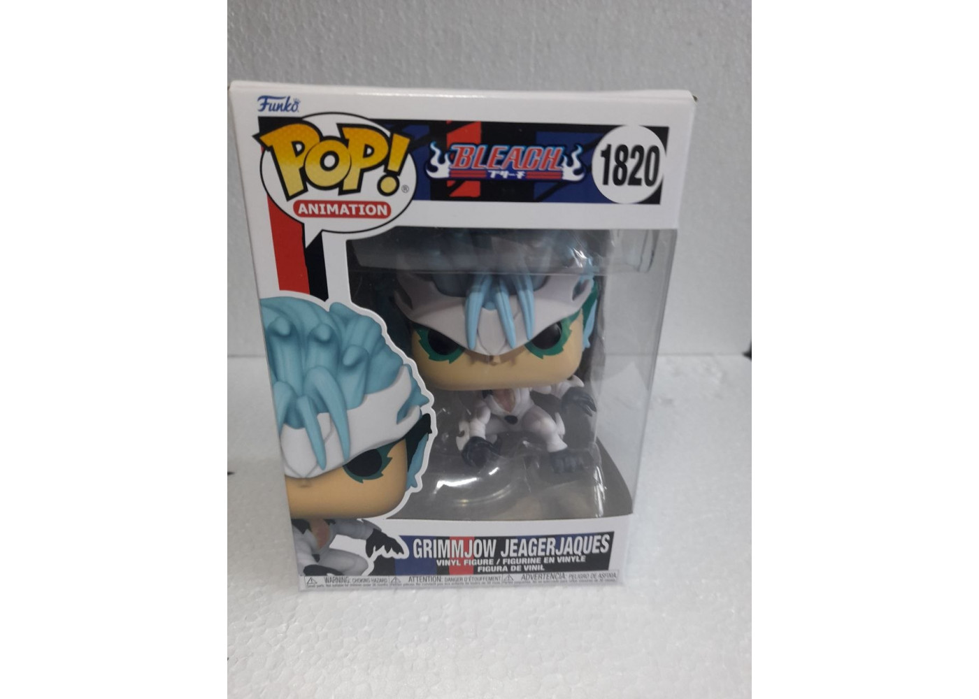 Фігурка Фанко Гріммджо Джаггерджак Бліч (Уцінка) №1820 Bleach Grimmjow Jeagerjaques Funko B80259