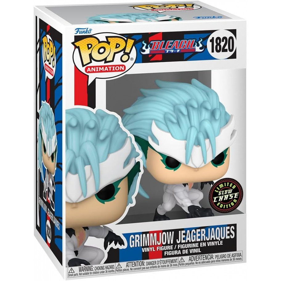 Фигурка Фанко Гриммджо Джаггерджак Блич №1820 Bleach Grimmjow Jeagerjaques Glow Limited Edition Funko EX80259