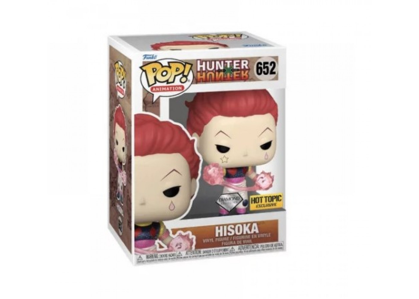 Фігурка Фанко (Уцінка) Хісока Мисливець × Мисливець №652 Hunter x Hunter Hisoka Funko B41067