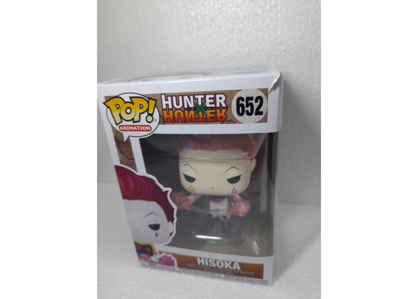 Фігурка Фанко (Уцінка) Хісока Мисливець × Мисливець №652 Hunter x Hunter Hisoka Funko B41067