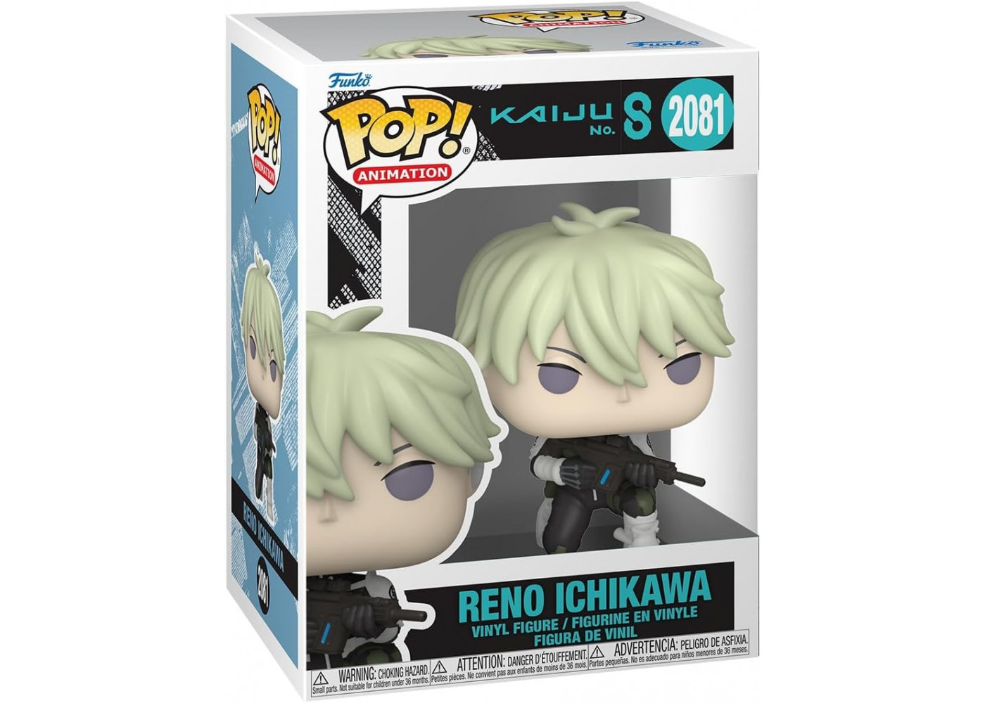 Фігурка Фанко Рено Ітікава Кайдзю No 8 №2081 Kaiju № 8 Reno Ichikawa Funko 86768