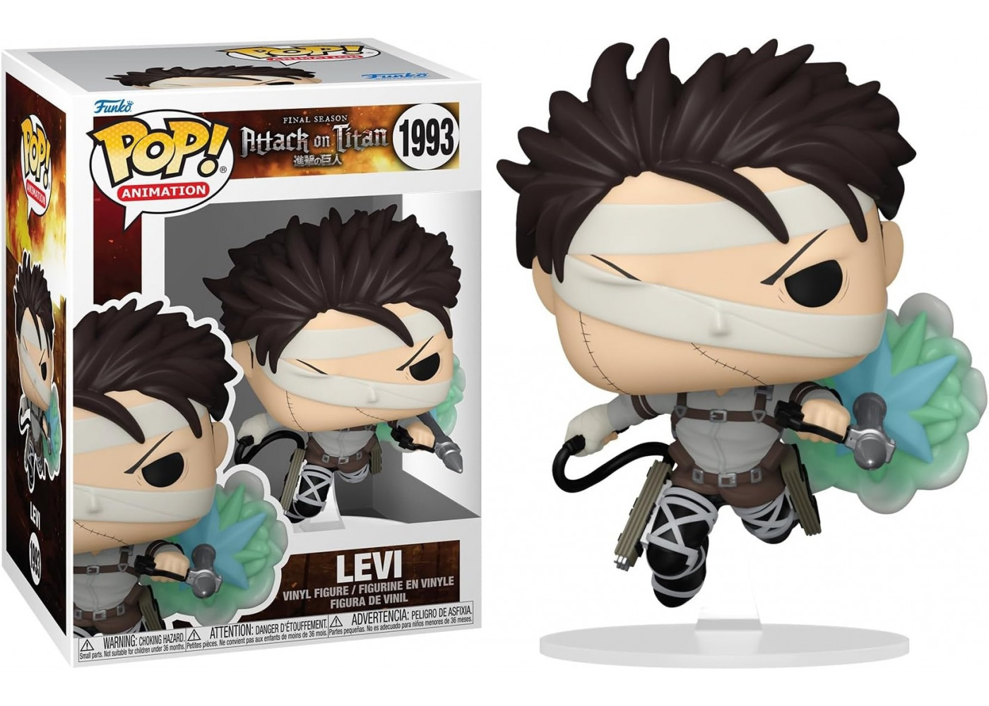 Фигурка Фанко Леви Аккерман Атака Титанов №1993 Attack on Titan Levi Ackerman Funko 80373