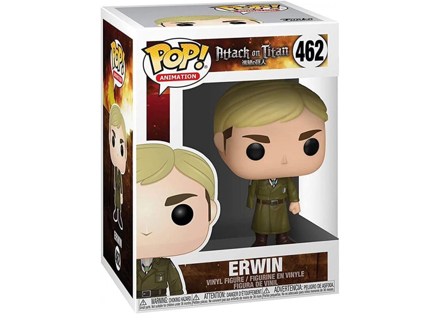 Фігурка Фанко Ервін Сміт Атака Титанів №462 Attack on Titan Erwin Smith Funko 35680