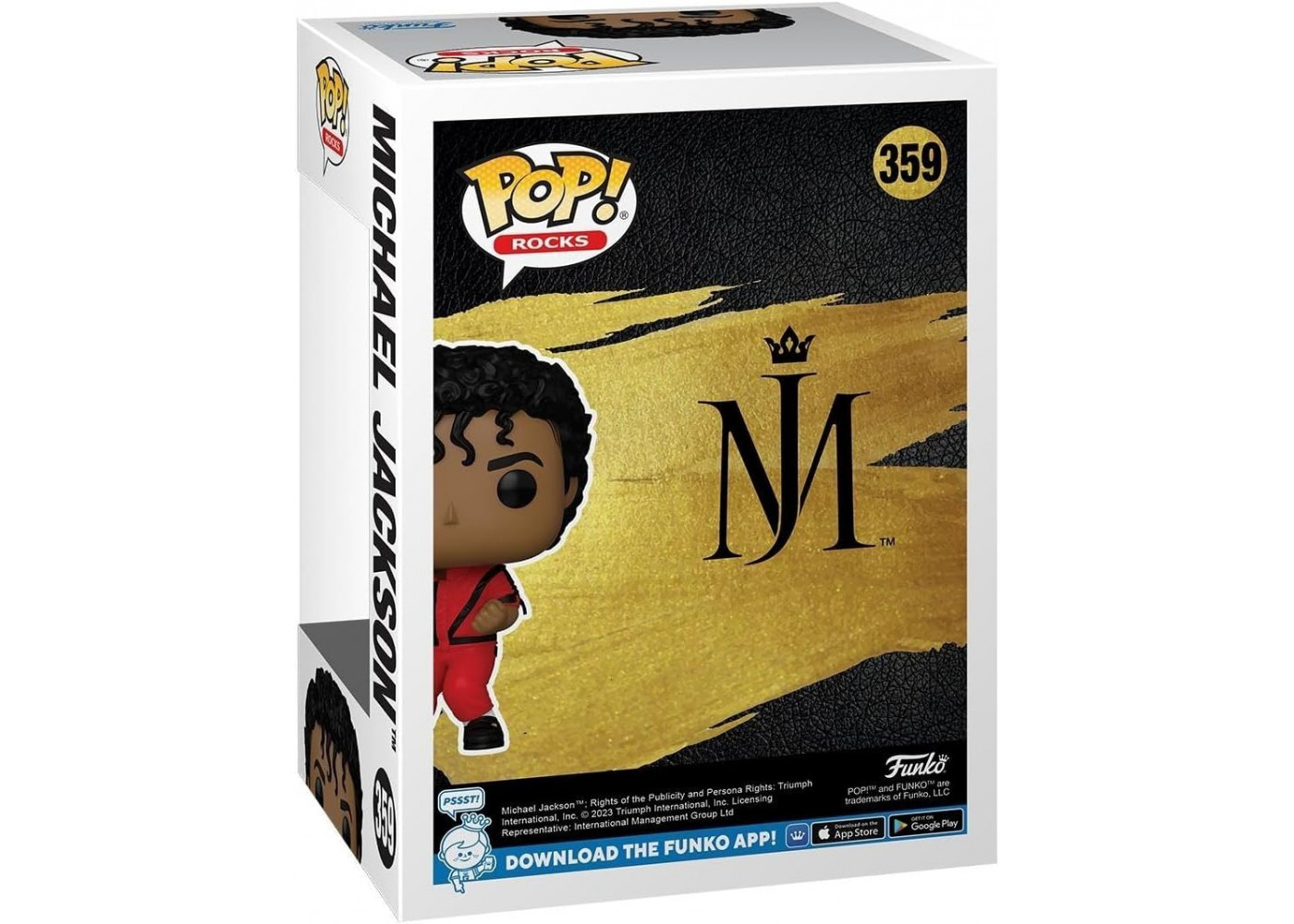 Фигурка Фанко Майкл Джексон (Уценка) №359 Rocks: Michael Jackson Thriller Funko B72591