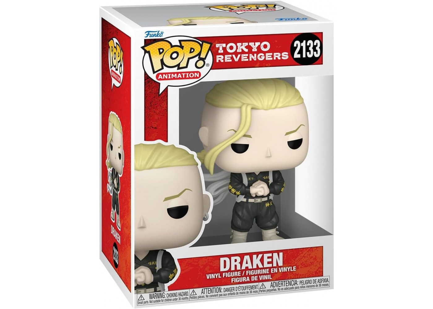 Фигурка Фанко Дракен Токийские Мстители №2133 Tokyo Revengers Draken Funko 86758