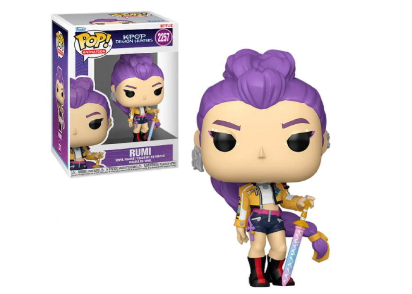 Фігурка Фанко Румі Мисливці на Демонів №2257 K-Pop Demon Hunters Rumi Funko 94692