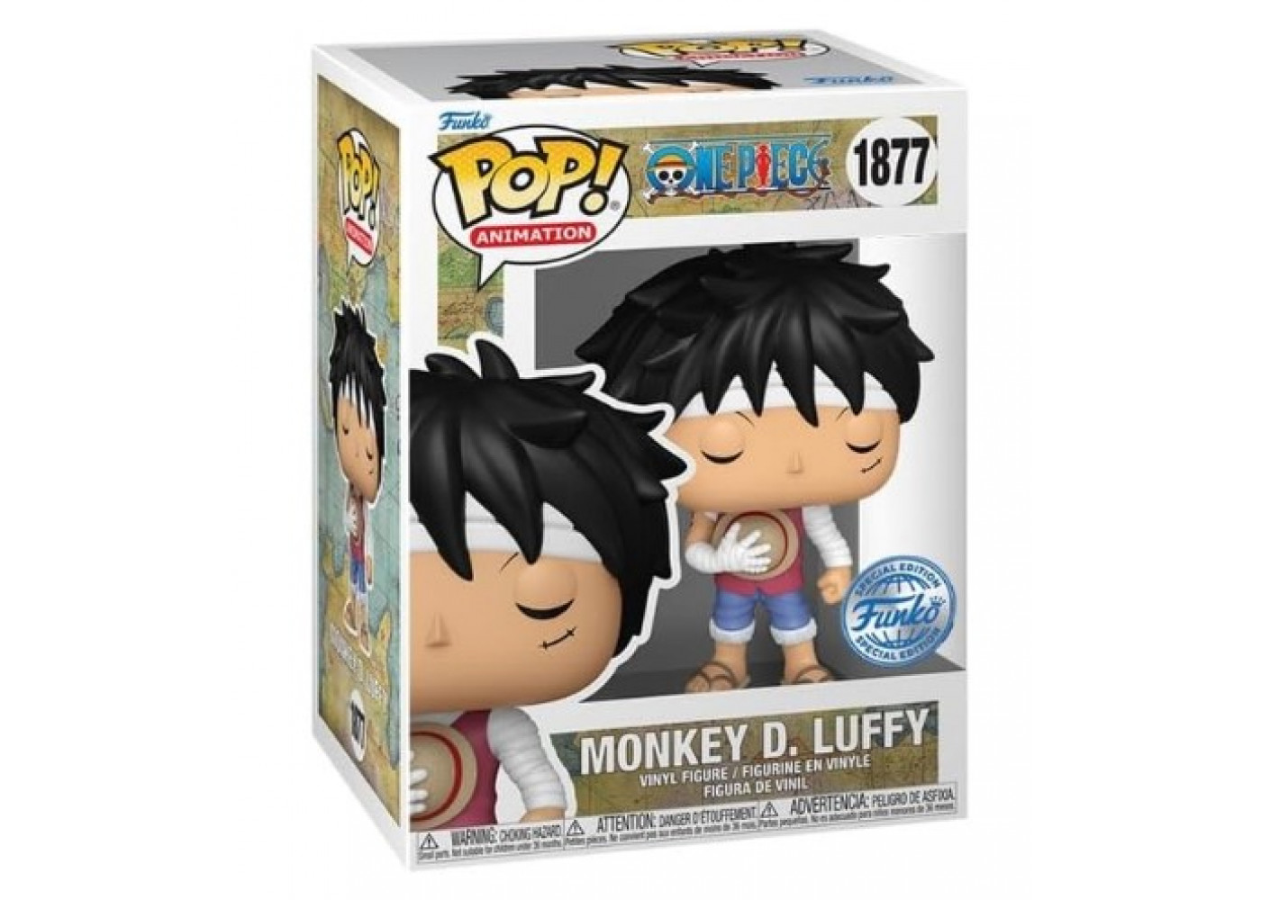 Фігурка Фанко Монкі Д. Луффі Ван Піс №1877 One Piece Monkey D. Luffy Exclusive Funko 84946