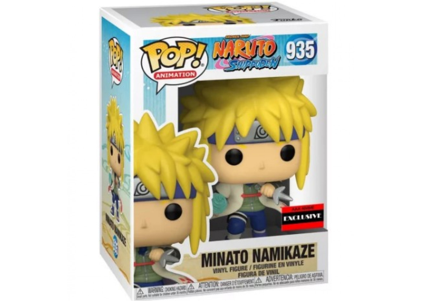 Фігурка Фанко (Прим'ята Коробка) Наруто Мінато Намікадзе №935 Naruto Minato Namikaze Rasengan Exclusive Funko B36441