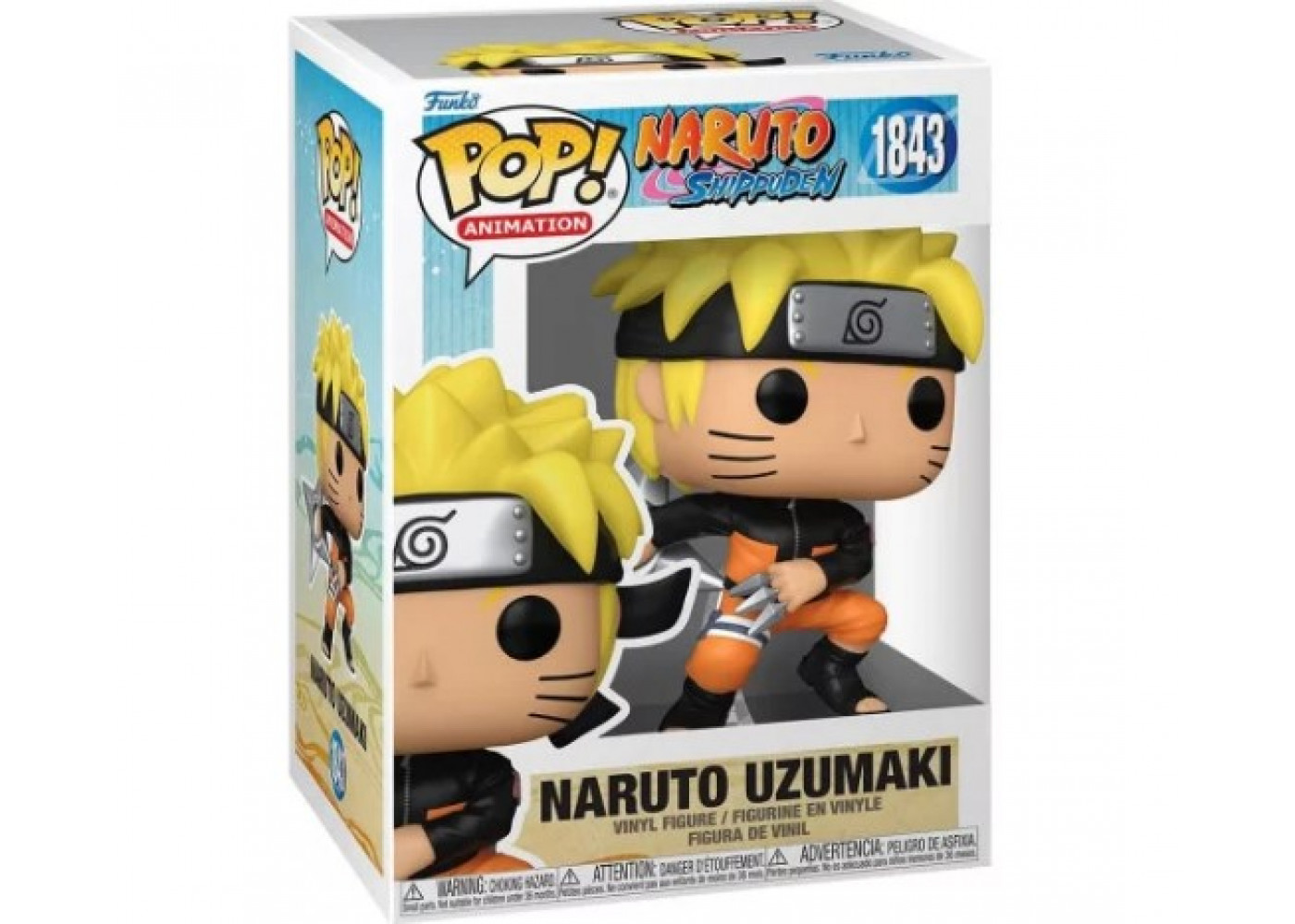 Фігурка Фанко Наруто Удзумакі (Уцінка) №1843 Naruto Shippuden Naruto Uzumaki with Shuriken Funko B83804