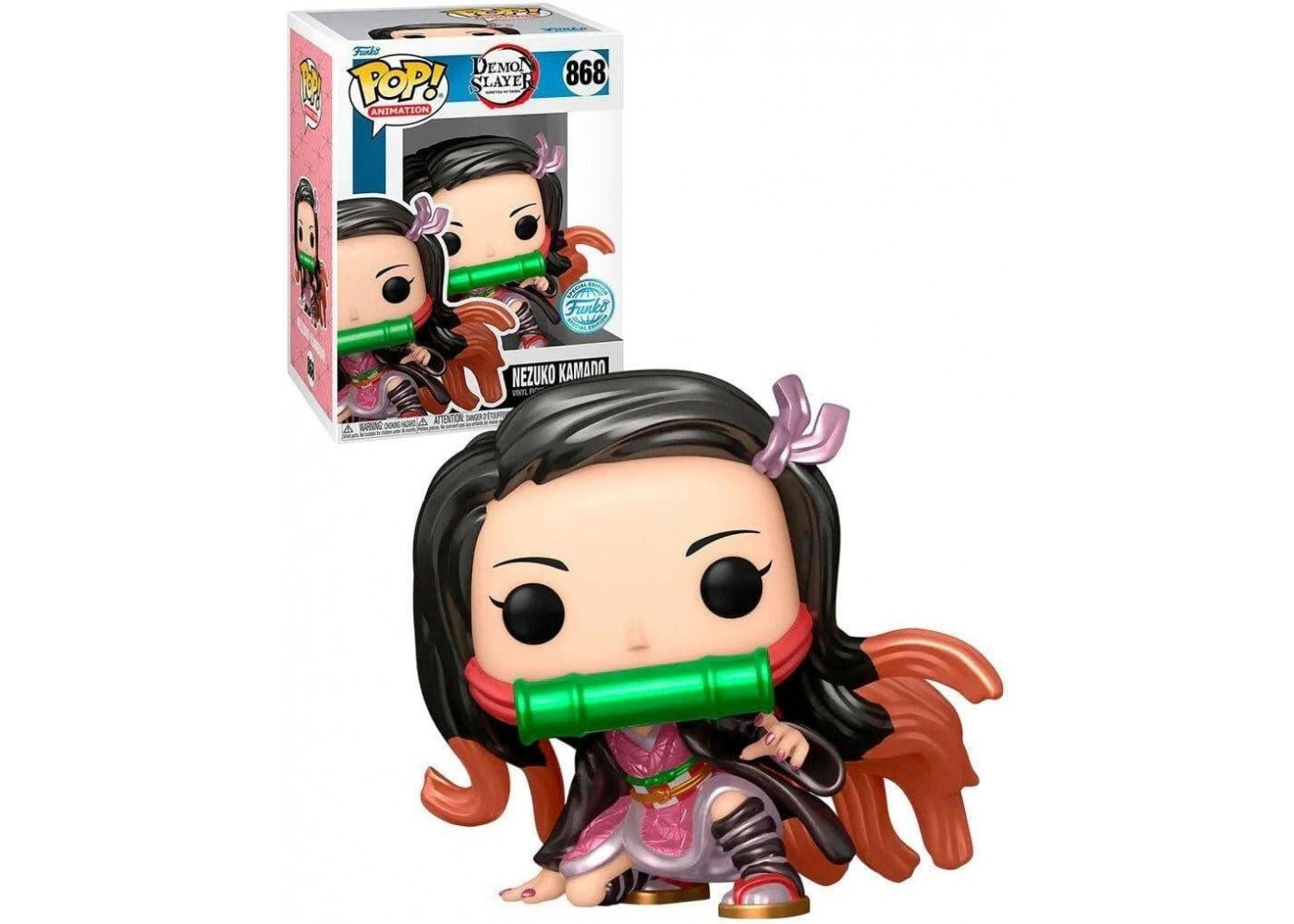 Фигурка Фанко Нэдзуко Камадо Клинок Рассекающий Демонов №868 Nezuko Kamado Special Edition Funko 68233
