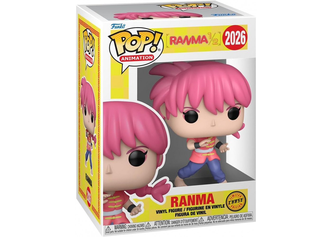 Фигурка Фанко Ранма Ранма 1/2 №2026 Ranma 1/2 Ranma Chase Limited Edition Funko EX86781
