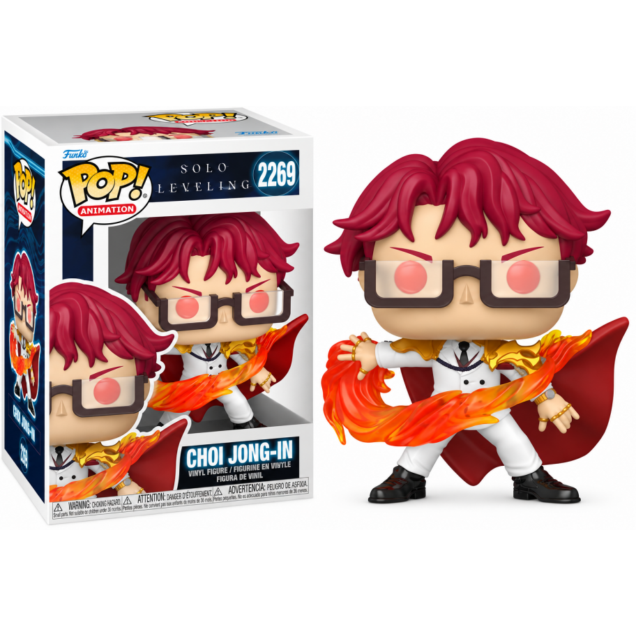 Фігурка Фанко Чхве Чон-Ін Підняття Рівня Наодинці №2269 Solo Leveling Choi Jong-in Funko 90629