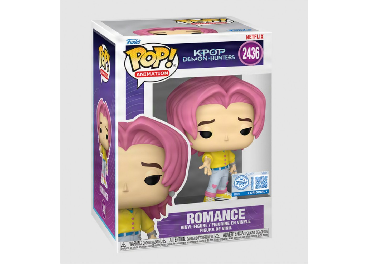 Фигурка Фанко Романс Кейпоп Охотницы на Демонов №2436 K-Pop Demon Hunters Romance Funko 95807