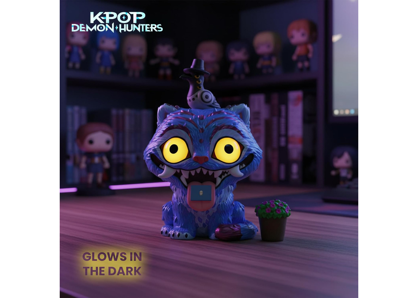 Фігурка Фанко Дерпі Мисливці на Демонів №2260 K-Pop Demon Hunters Derpy with Sussie Glow in the Dark Funko 94693