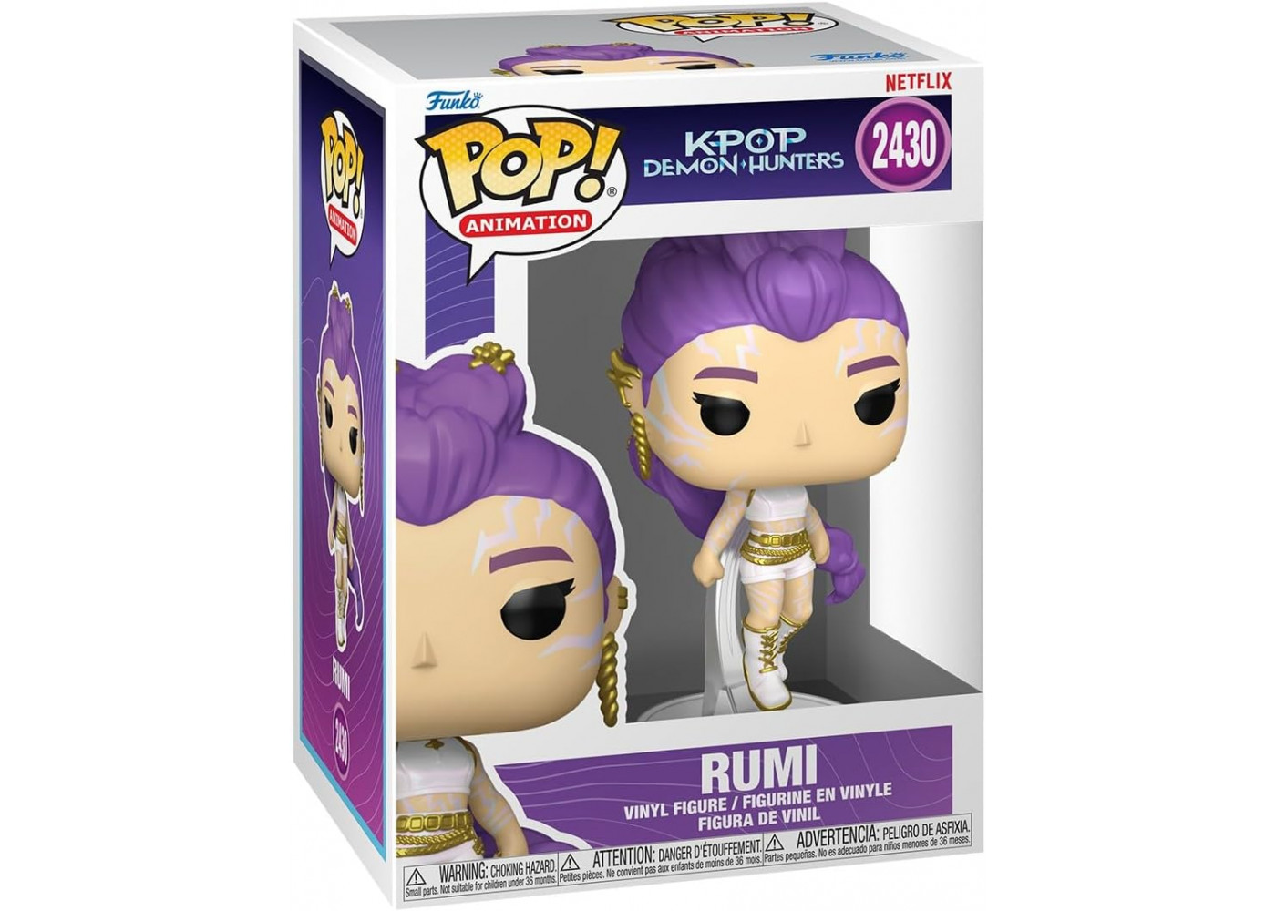 Фигурка Фанко Руми Кейпоп Охотницы на Демонов №2430 K-Pop Demon Hunters Rumi Funko 95808