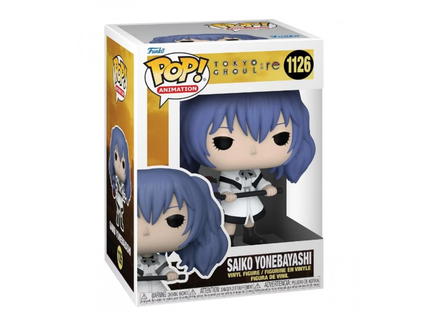 Фигурка Фанко Саико Ёнэбаяси Токийский Гуль (Уценка) №1126 Tokyo Ghoul Saiko Yonebayashi Funko B57643
