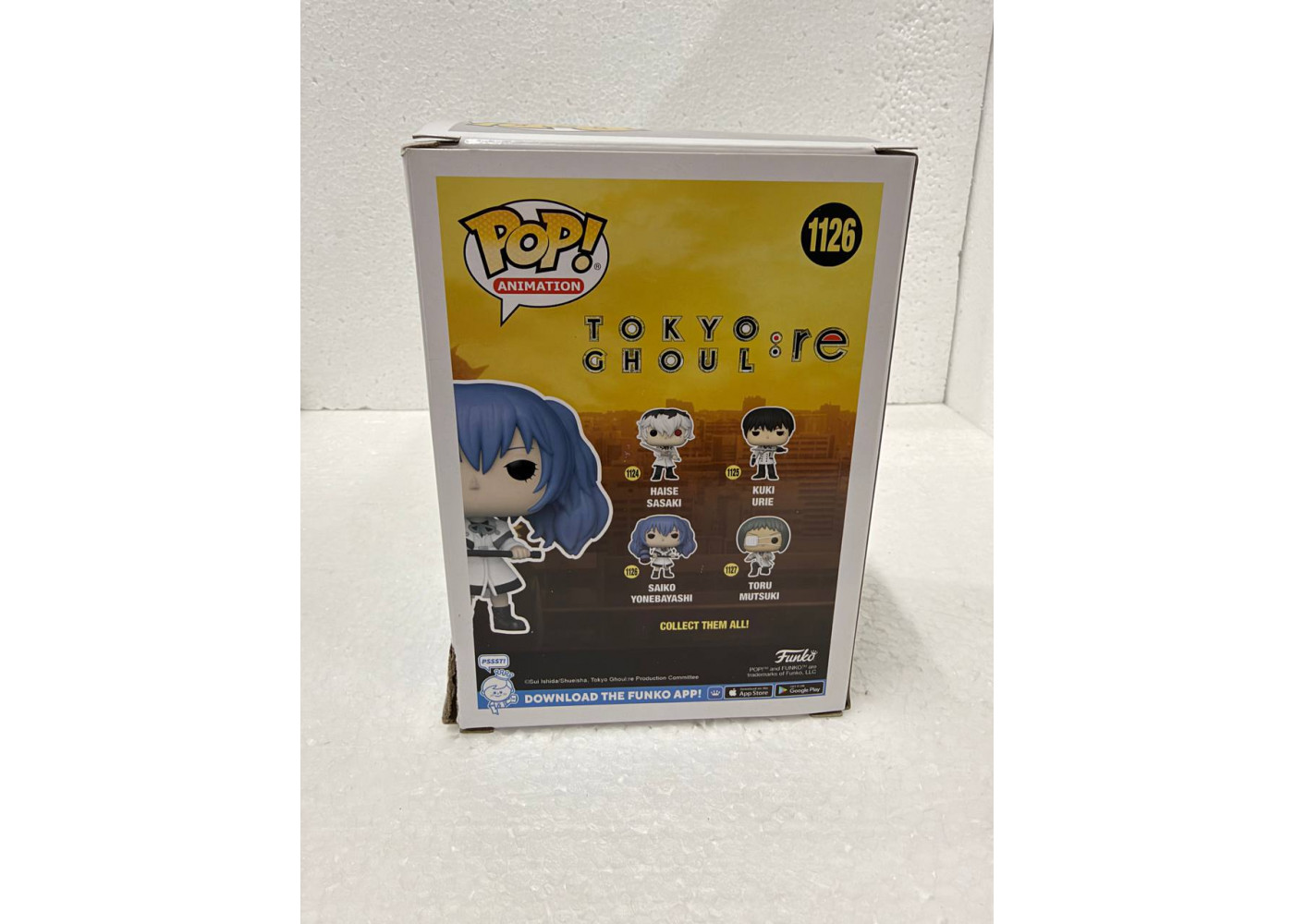 Фигурка Фанко Саико Ёнэбаяси Токийский Гуль (Уценка) №1126 Tokyo Ghoul Saiko Yonebayashi Funko B57643