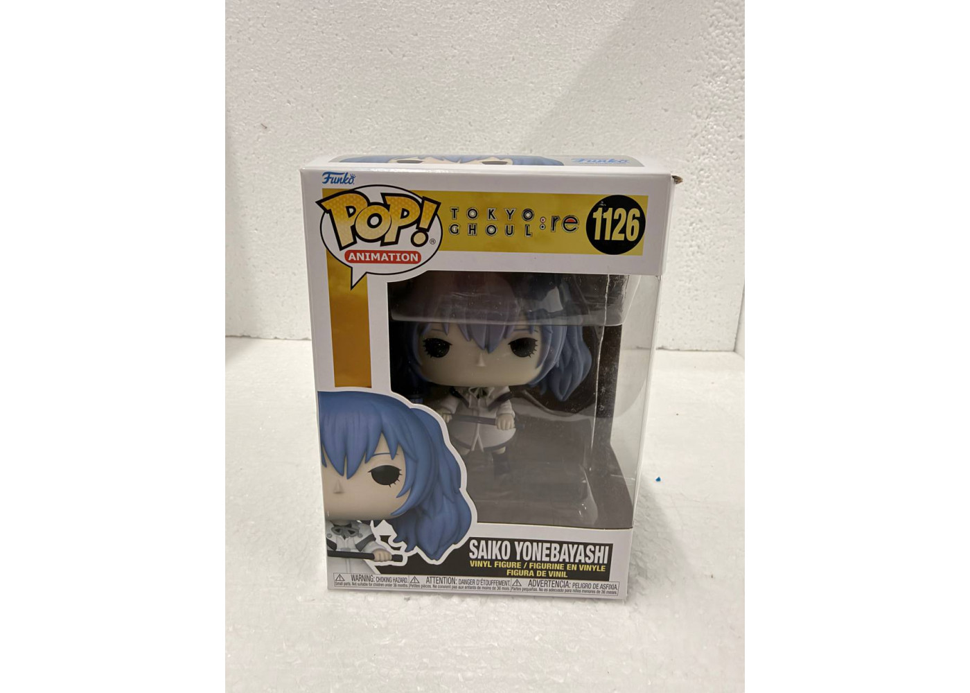 Фигурка Фанко Саико Ёнэбаяси Токийский Гуль (Уценка) №1126 Tokyo Ghoul Saiko Yonebayashi Funko B57643
