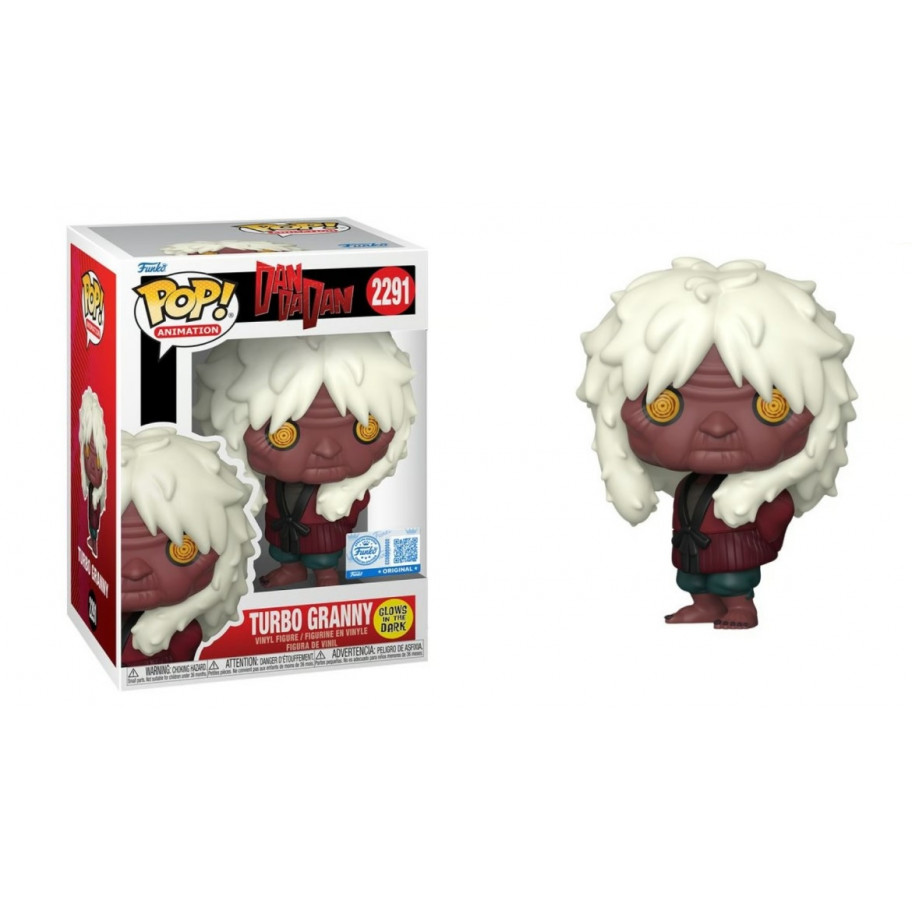 Фигурка Фанко Турбо-Бабка Дандадан №2291 Turbo Granny Dandadan Glow in the Dark Funko 92067