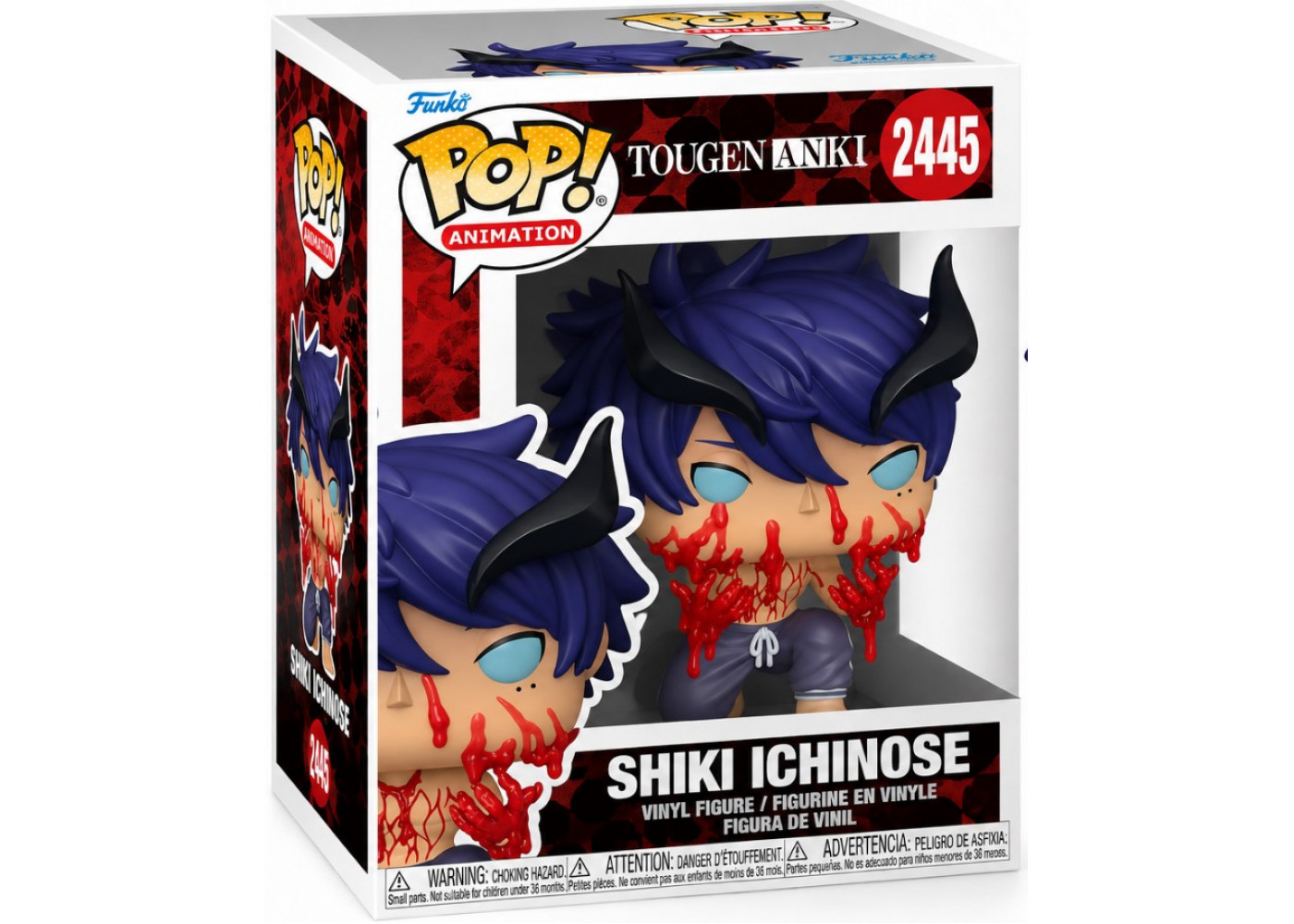 Фигурка Фанко Шики Ичиносэ Тёмный демон №2445 Tougen Anki Shiki Ichinose Funko 94194