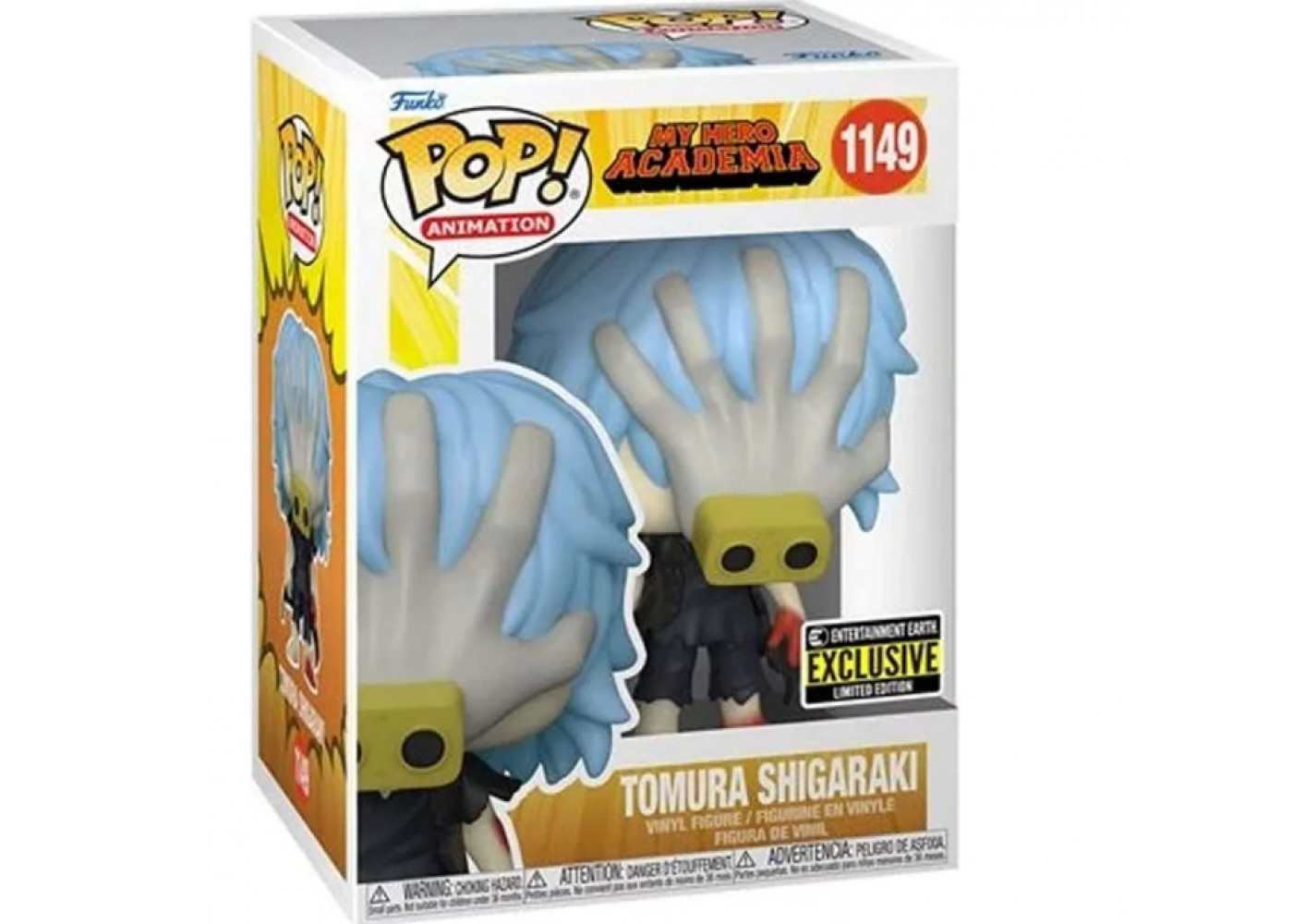 Фігурка Фанко Шигаракі Томура (Уцінка) №1149 My Hero Academia Shigaraki Tomura Funko B60896