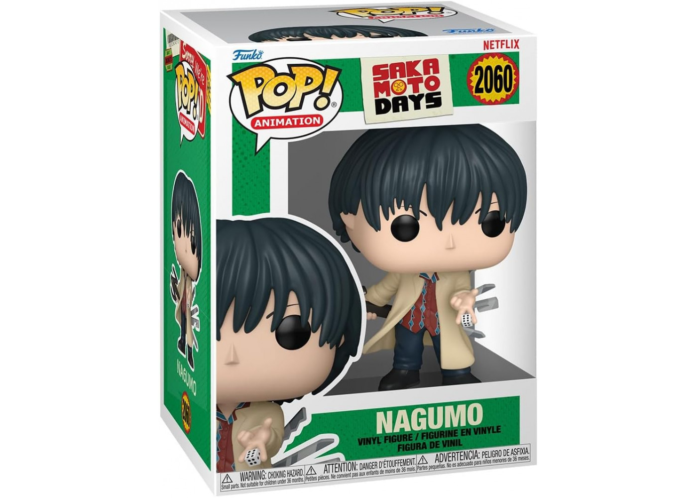 Фігурка Фанко Йоічі Нагумо Дні Сакамото №2060 Netflix Sakamoto Days Yoichi Nagumo Funko 88534