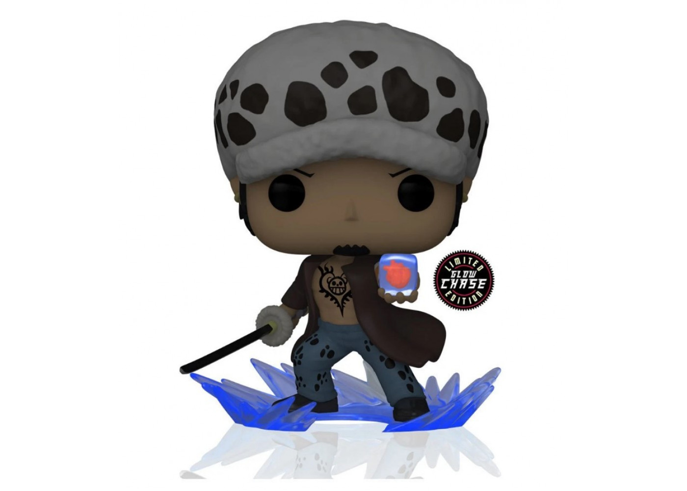 Фигурка Фанко Трафальгар Д. Ватер Ло Ван-Пис №1016 One Piece Trafalgar Law Glow Chase Exclusive Funko EX57268