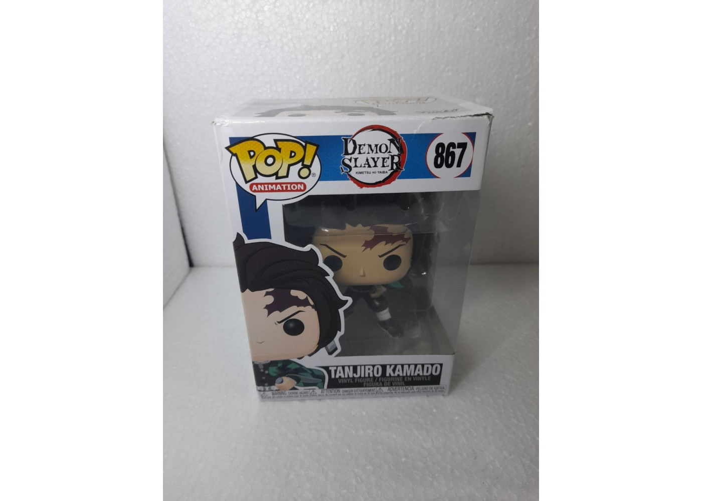 Фігурка Фанко (Уцінка) Тандзіро Камадо Винищувач демонів №867 Demon Slayer Tanjiro Kamado Funko B49010