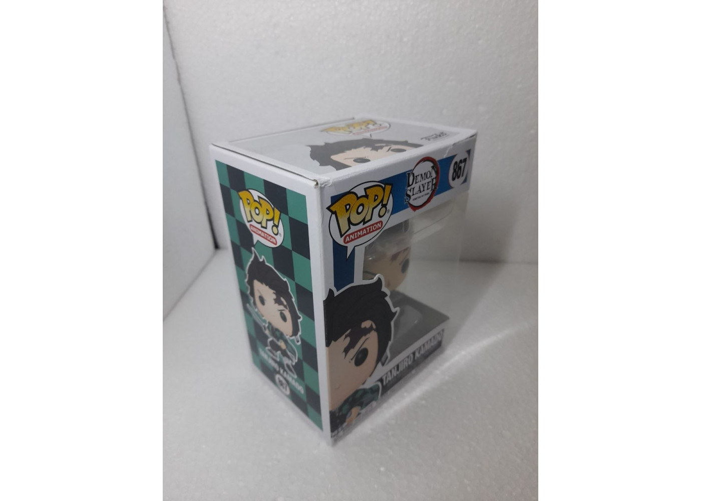 Фігурка Фанко (Уцінка) Тандзіро Камадо Винищувач демонів №867 Demon Slayer Tanjiro Kamado Funko B49010