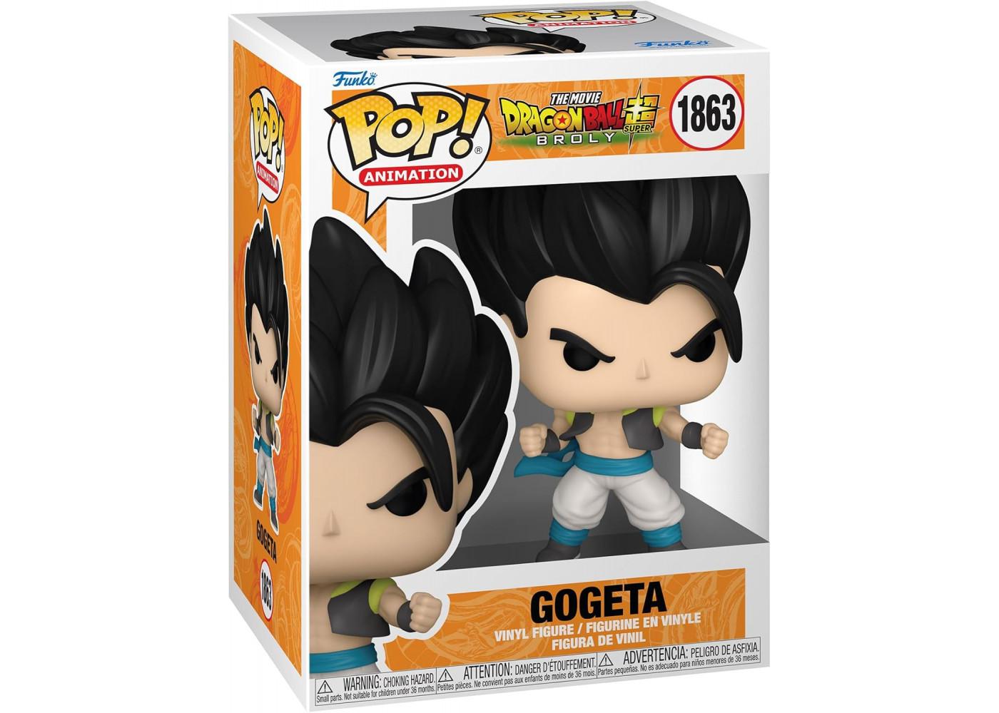 Фигурка Фанко Годжета Драгон Болл №1863 Dragonball Super Broly Gogeta Funko 80361