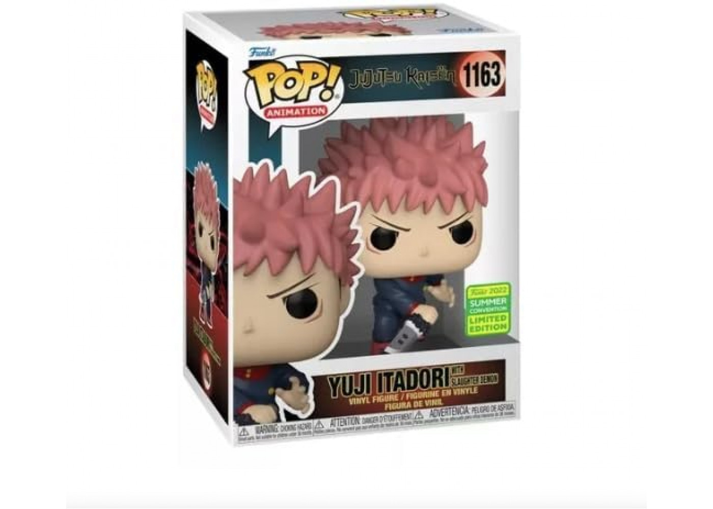 Фігурка Фанко Юдзі Ітадорі Магічна Битва №1163 Jujutsu Kaisen Yuji Itadori Limited Edition Funko 65242