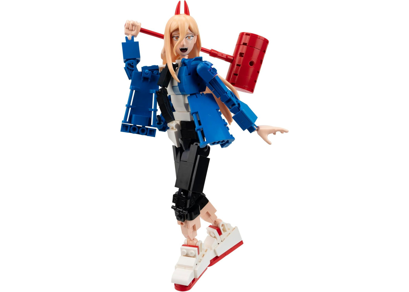Фигурка-Конструктор Пауэр Человек-Бензопила 274 детали BLDR Chainsaw Man Power Jazwares CNS0123