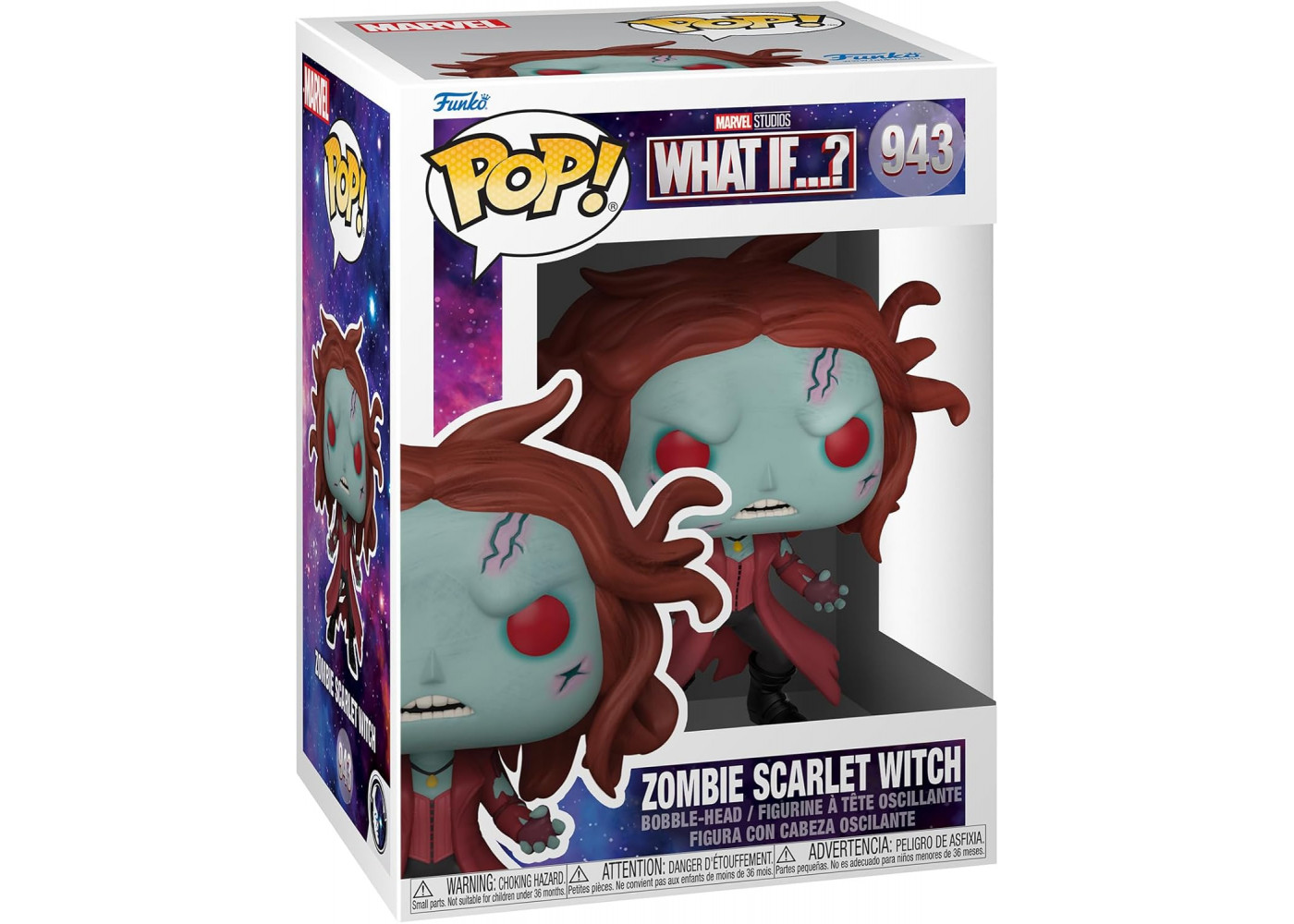 Фігурка Фанко Зомбі Яскрава Відьма №943 Marvel Zombie Scarlet Witch Funko 57378