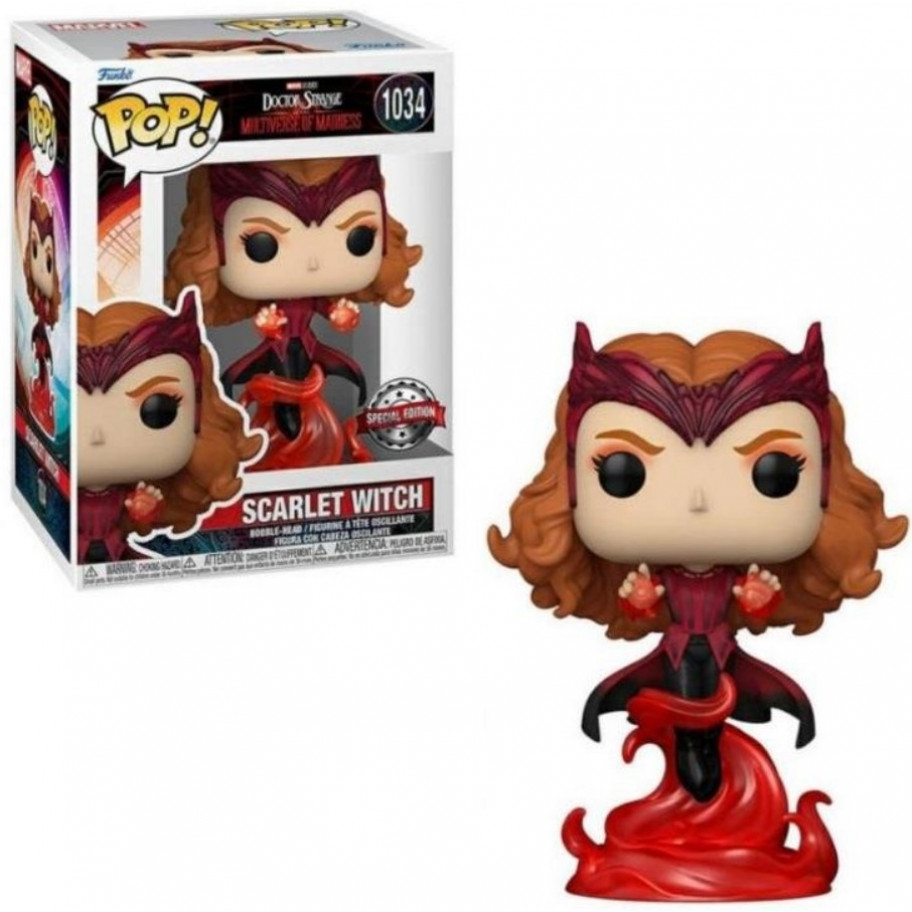 Фігурка Фанко Червона Відьма №1034 Marvel Doctor Strange Multiverse of Madness Scarlet Witch Funko 62816