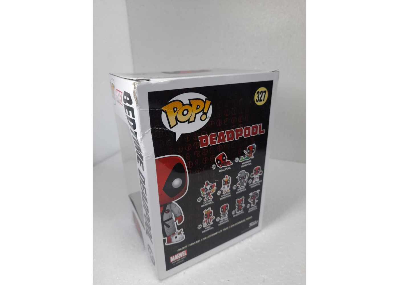 Фігурка Фанко Дедпул Час до Сну (Уцінка) №327 Deadpool Bedtime Funko B31118