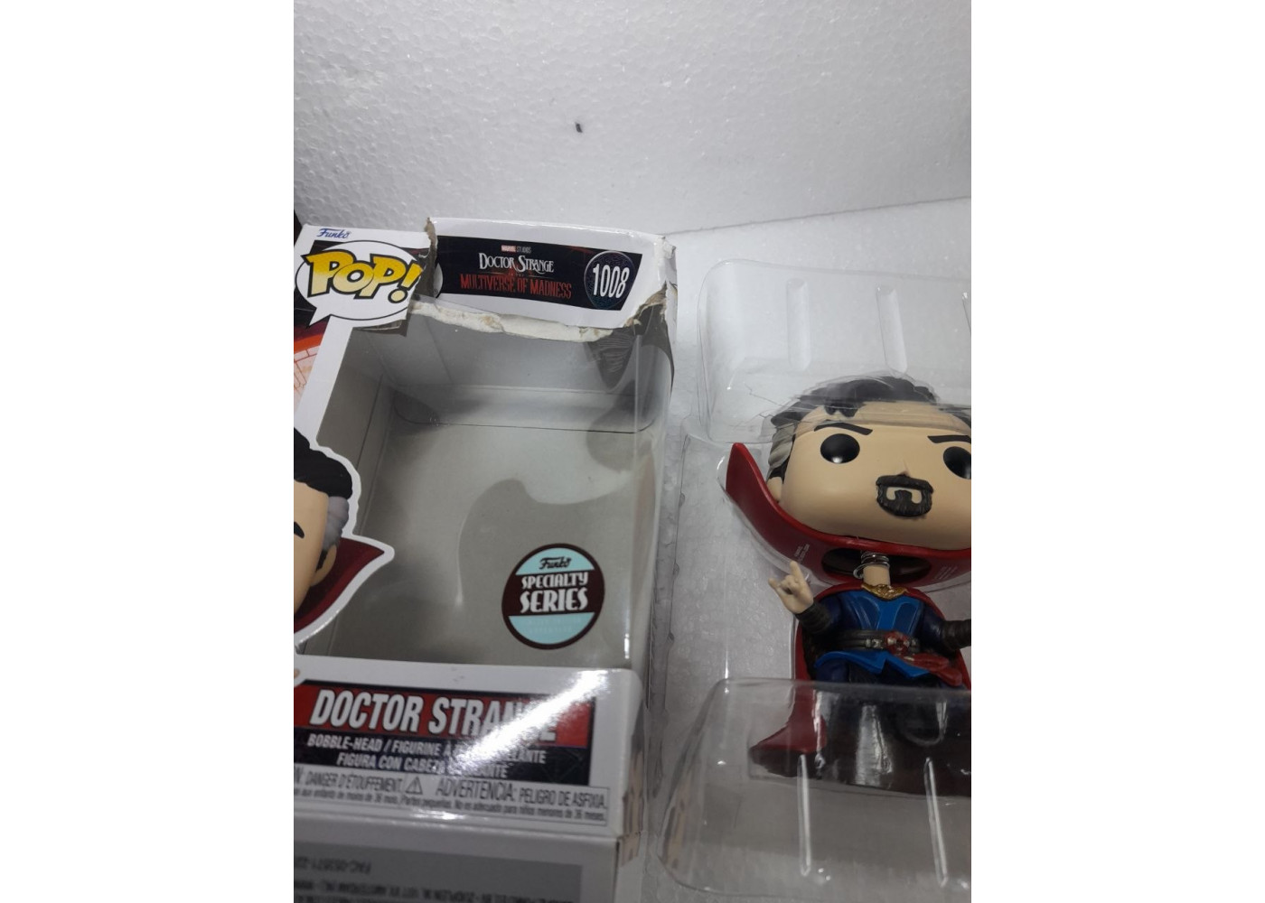 Фігурка Фанко Доктор Стрендж (Уцінка) №1008 Multiverse of Madness Doctor Strange Specialty Series Funko B60164